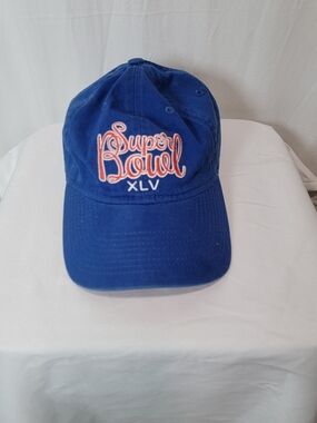 Super Bowl XLV Embroidered Royal Blue Hat